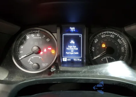 2017 Toyota Tacoma Double Cab from USA, damaged, VIN 3TMDZ5BNXHM035599